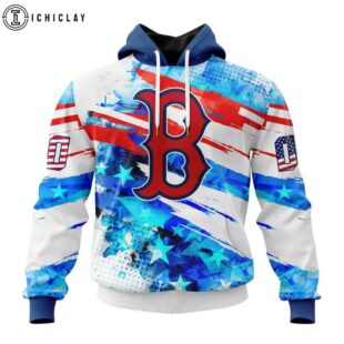 MLB Boston Red Sox Special Independence Day 3D Shirt