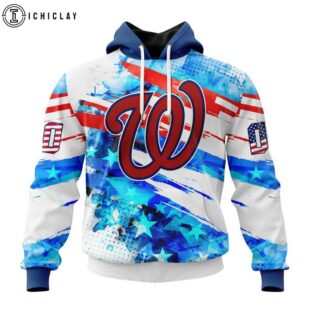 MLB Washington Nationals Special Independence Day 3D Shirt