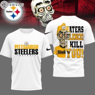 Pittsburgh Steelers NFL Haters Silence I Kill You 3D Shirt