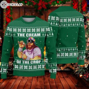 The Cream Of the Crop Macho Man Ugly Christmas Sweater