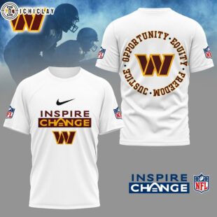 Washington Commanders NFL Inspired Change 3D Shirt