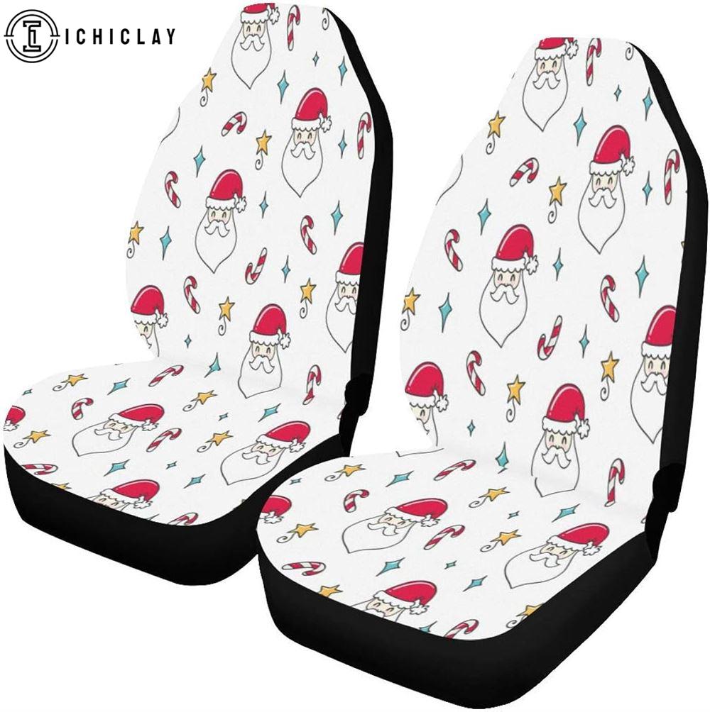A Magical Christmas With Santa Claus And Gifts Car Seat Covers Decor For Car A Magical Christmas With Santa Claus And Gifts Car Seat Covers Decor For Car