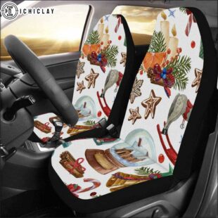 Brilliant Christmas Car Seat Covers Decor For Car