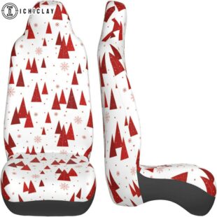 Christmas Trees Car Seat Covers Decor For Car
