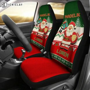 Cornwall Celtic Christmas Santa Car Seat Covers Decor For Car