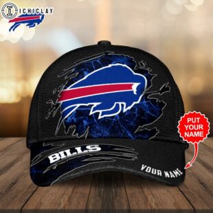 Custom Name Buffalo Bills NFL Baseball Cap For Fans