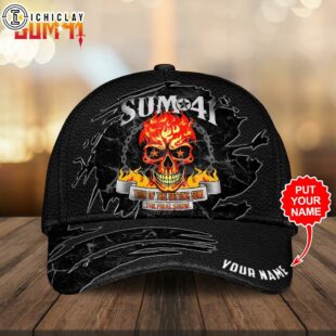 Custom Name Sum 41 Baseball Cap For Fans