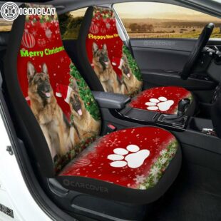 German Shepherds Dog Cute Car Seat Covers Decor For Car