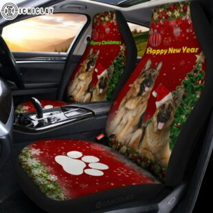 German Shepherds Dog Cute Car Seat Covers Decor For Car