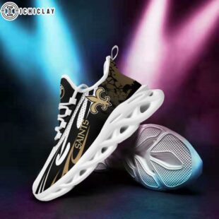 New Orleans Saints Football Team Sport Max Soul Shoes Gift For Fans
