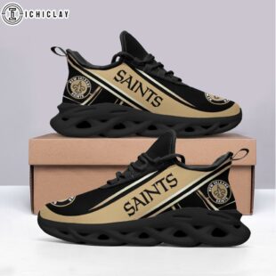 New Orleans Saints Team Sport Max Soul Shoes Gift For Fans