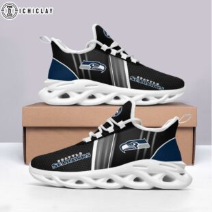 Seattle Seahawks Logo Sport Pattern Max Soul Shoes Gift For Fans