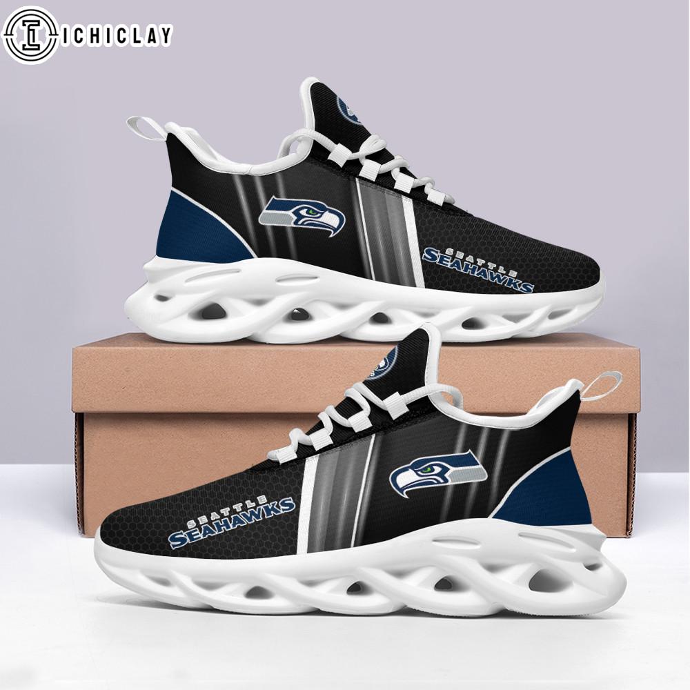 Seattle Seahawks Logo Sport Pattern Max Soul Shoes Gift For Fans Seattle Seahawks Logo Sport Pattern Max Soul Shoes Gift For Fans
