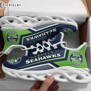 Seattle Seahawks Team NFL Max Soul Shoes Gift For Fans