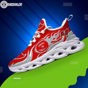 Tampa Bay Buccaneers red Max Soul Shoes Gift For Fans