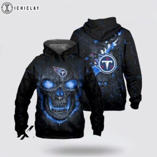 Tennessee Titans Skull Face 3D Shirt For Fans