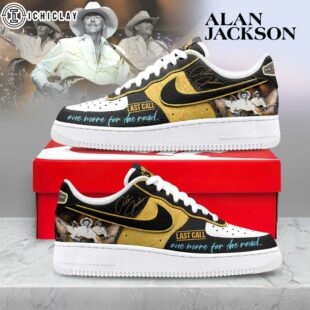 Alan Jackson One More For The Road Air Force 1 Shoes For Fans