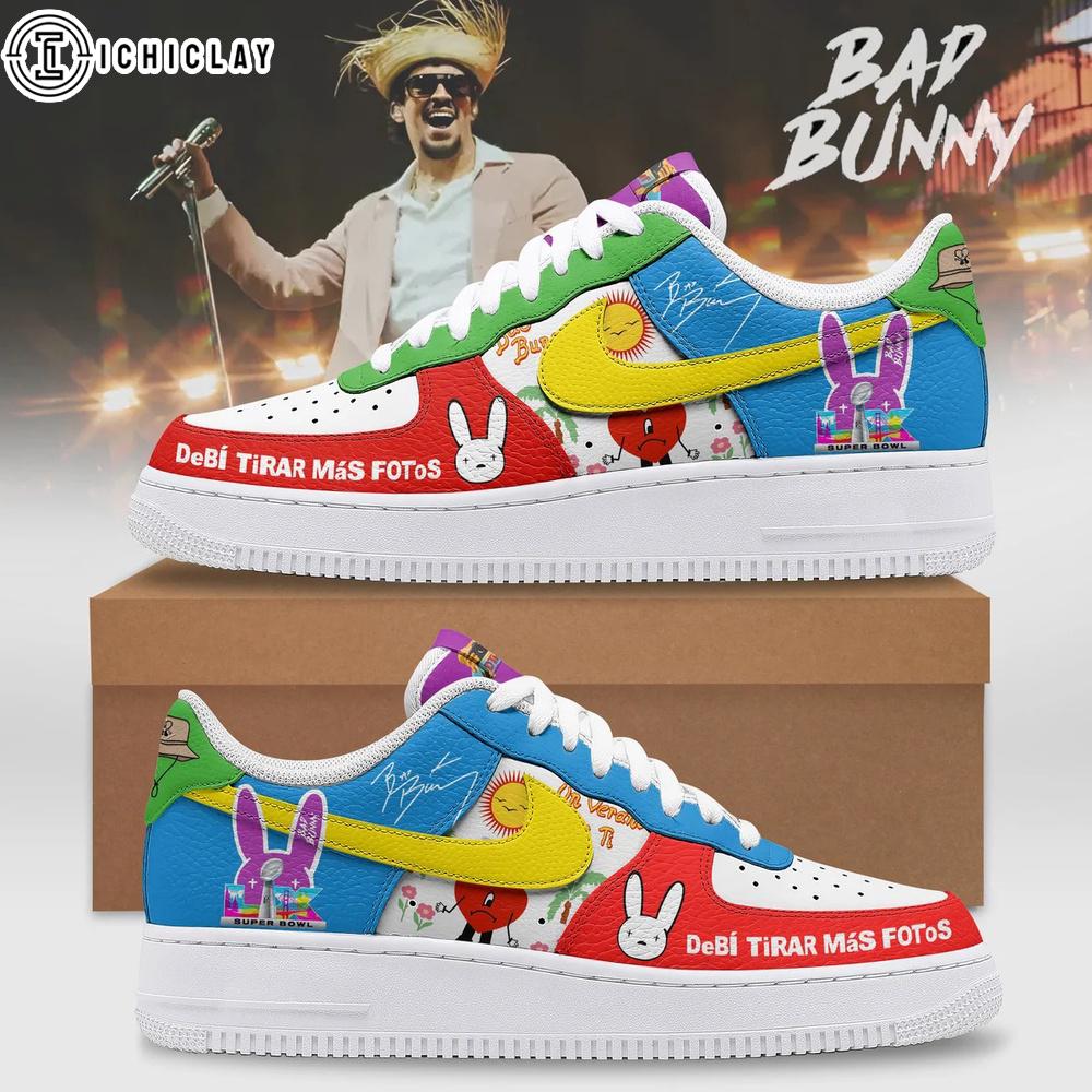 Bad Bunny Air Force 1 Shoes For Fans Bad Bunny Air Force 1 Shoes For Fans