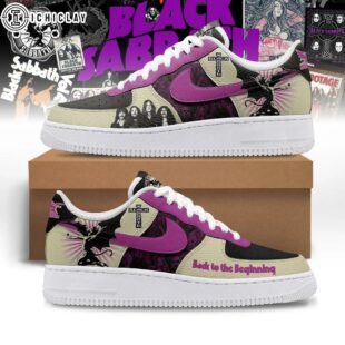 Black Sabbath Back To The Beginning Air Force 1 Shoes For Fans