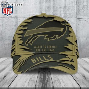 Buffalo Bills Salute to Service Classic Baseball Cap For Fans