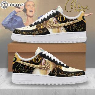 Celine Dion Air Force 1 Shoes For Fans