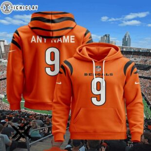 Custom Name Number Cincinnati Bengals Style Jersey 3D Shirt For Fans