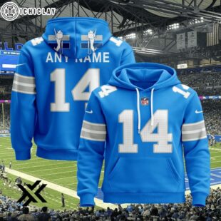 Custom Name Number Detroit Lions Style Jersey 3D Shirt For Fans