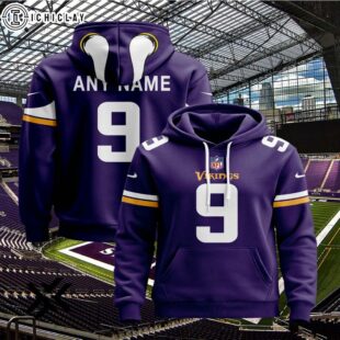Custom Name Number Minnesota Vikings Style Jersey 3D Shirt For Fans