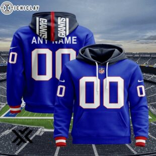 Custom Name Number New York Giants Style Jersey 3D Shirt For Fans