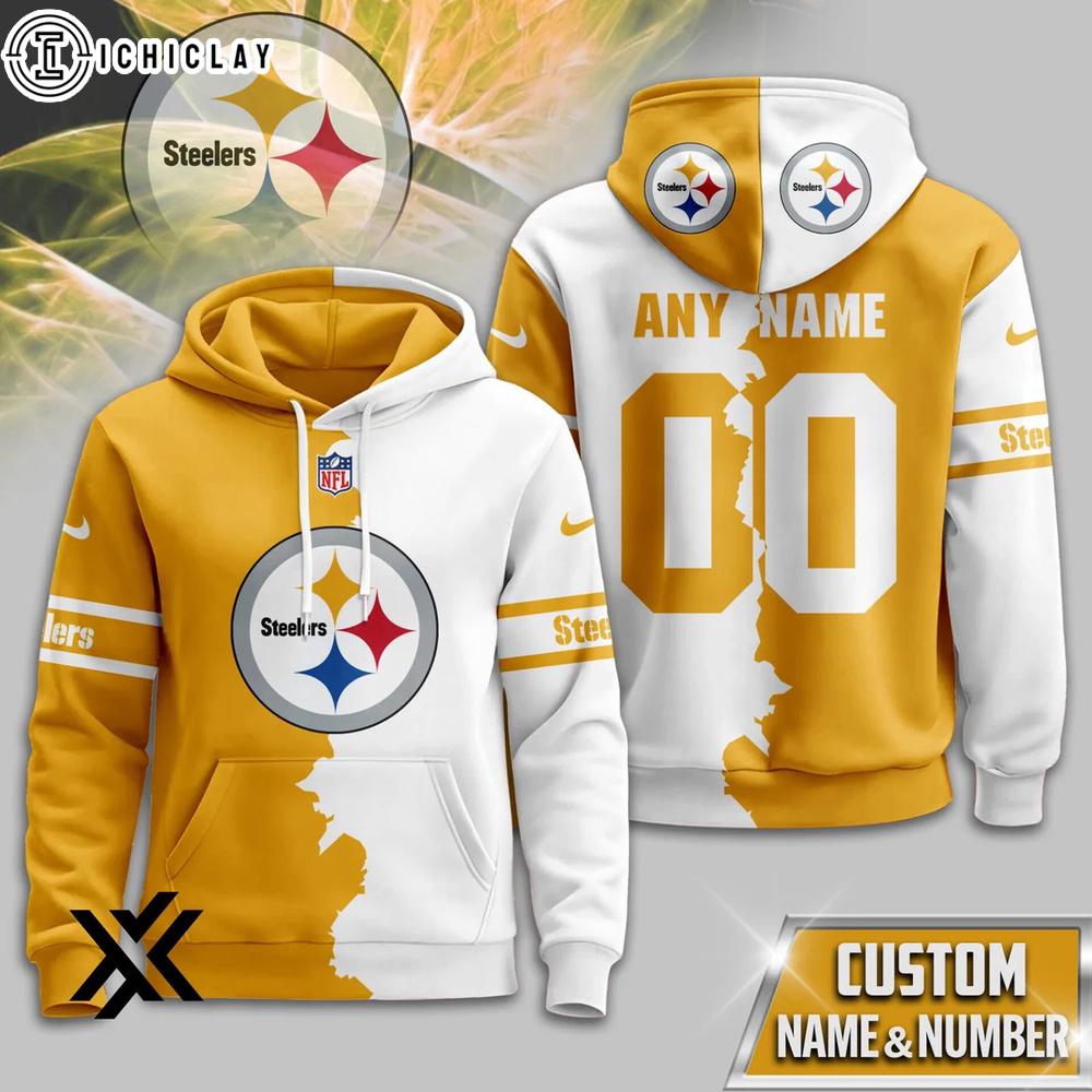 Custom Name Number Pittsburgh Steelers Victory Split 3D Shirt For Fans Custom Name Number Pittsburgh Steelers Victory Split 3D Shirt For Fans