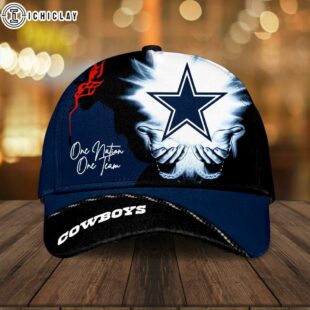 Dallas Cowboys One Nation One Team Classic Baseball Cap For Fans