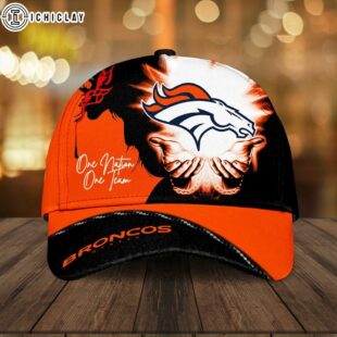 Denver Broncos One Nation One Team Classic Baseball Cap For Fans