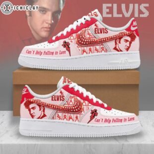 Elvis Music Air Force 1 Shoes For Fans