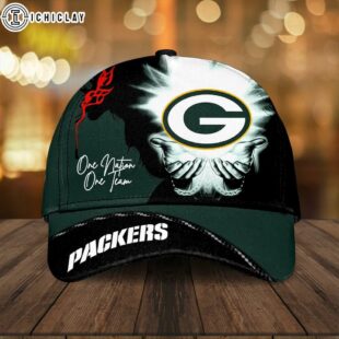 Green Bay Packers One Nation One Team Classic Baseball Cap For Fans