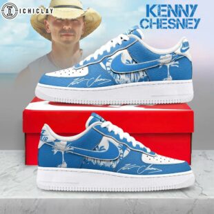 Kenny Chesney Tropical Air Force 1 Shoes For Fans