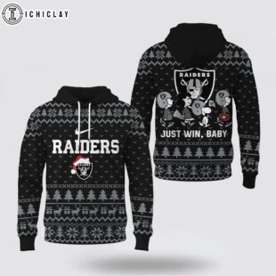 Las Vegas Raiders NFL Cozy Snoopy Football 3D Hoodie