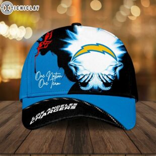 Los Angeles Chargers One Nation One Team Classic Baseball Cap For Fans