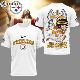 Pittsburgh Steelers NFL Team Jesus 3D Shirt