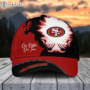 San Francisco 49ers One Nation One Team Classic Baseball Cap For Fans