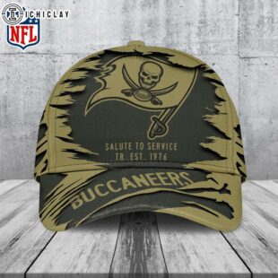 Tampa Bay Buccaneers Salute to Service Classic Baseball Cap For Fans