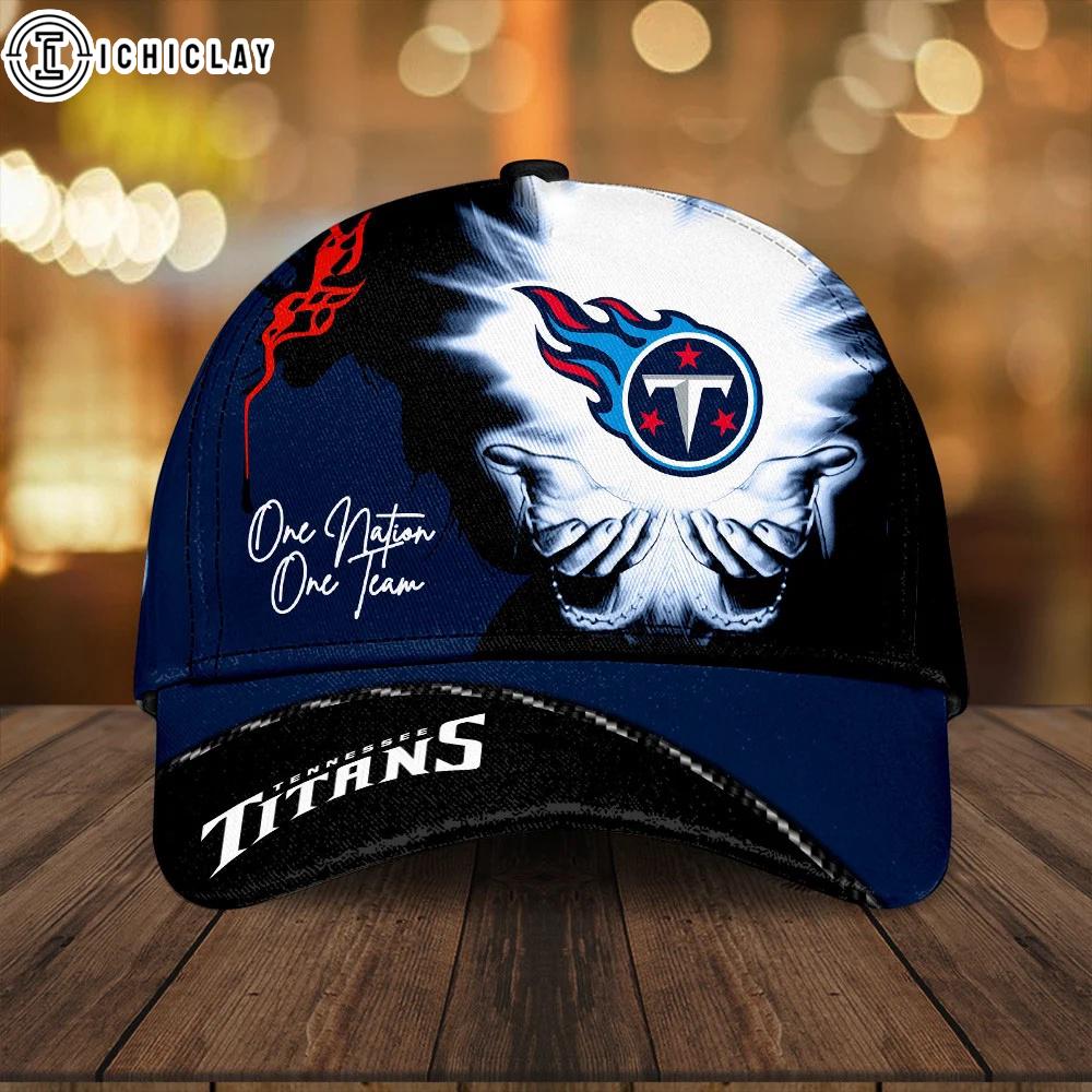 Tennessee Titans One Nation One Team Classic Baseball Cap For Fans Tennessee Titans One Nation One Team Classic Baseball Cap For Fans