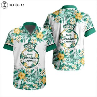 LIGA MX Club Santos Laguna Tropical Hawaiian Shirts For Fans