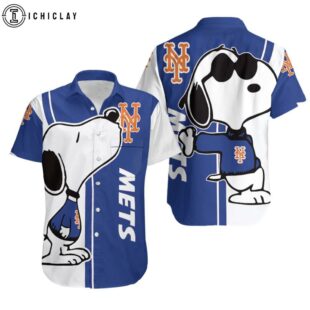 New York Mets Snoopy Lover Summer Hawaiian Shirt