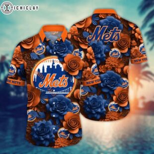New York Mets Summer Escape Summer Hawaiian Shirt
