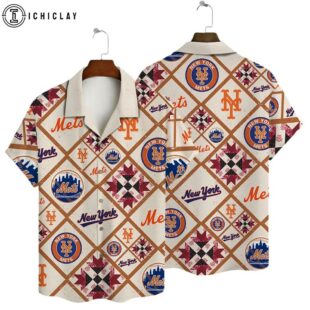 New York Mets Tropical All-Star Summer Hawaiian Shirt