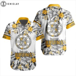 NHL Boston Bruins Tropical Hawaiian Shirts For Fans