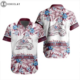 NHL Colorado Avalanche Tropical Hawaiian Shirts For Fans