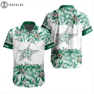 NHL Dallas Stars Tropical Hawaiian Shirts For Fans