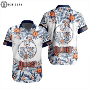 NHL Edmonton Oilers Tropical Hawaiian Shirts For Fans