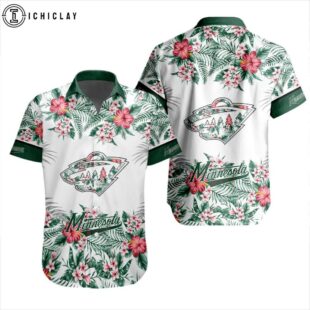 NHL Minnesota Wild Tropical Hawaiian Shirts For Fans